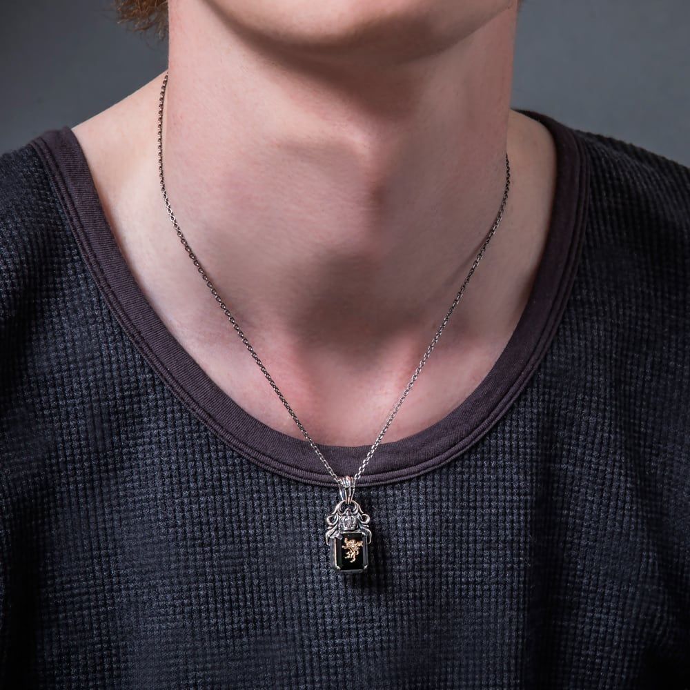 10金ライオンペンダント アルテミスキングス ペンダントトップのみ シルバー ジュエリーブランド