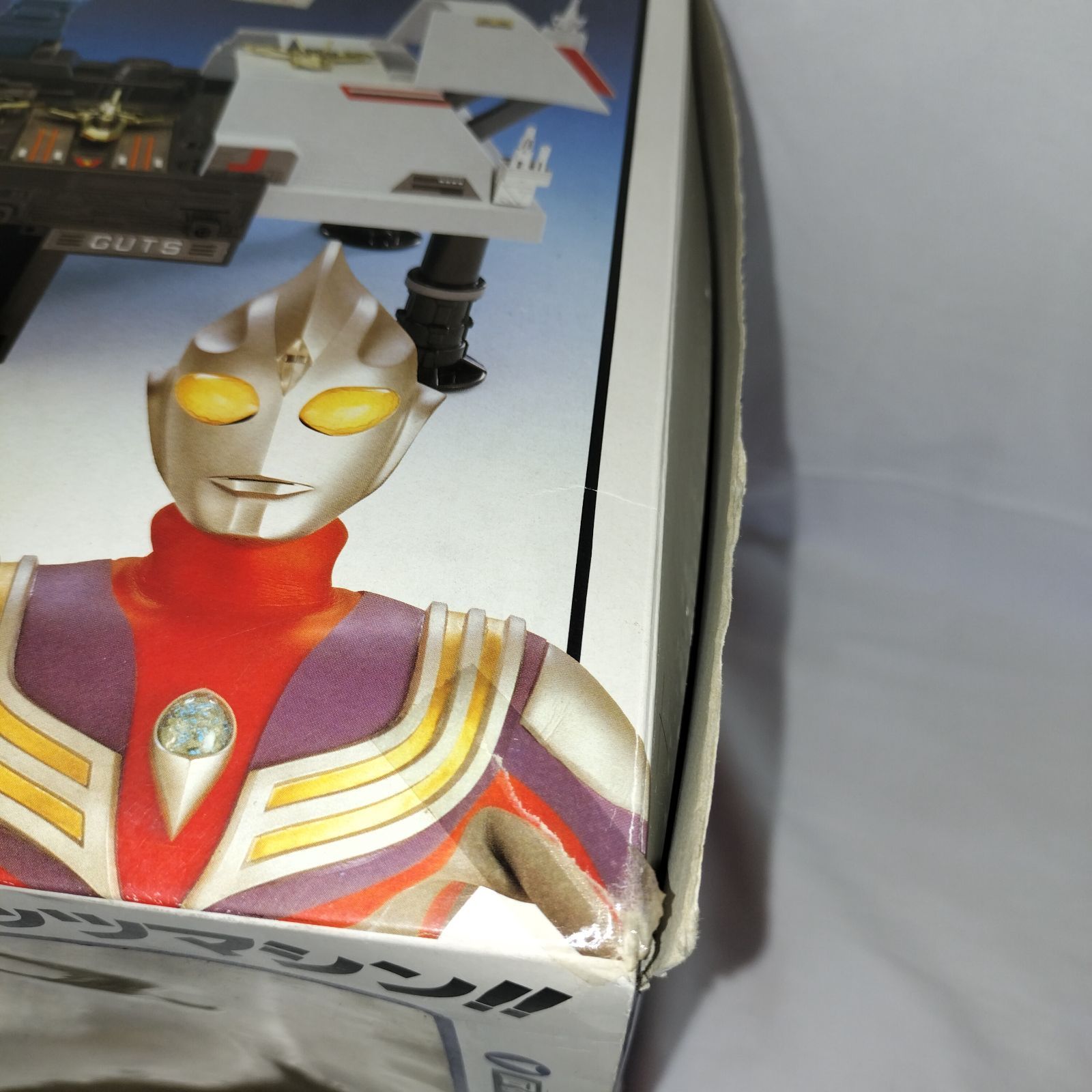 ウルトラマンティガ DX TPC 東本部基地 ダイブハンガー 箱ダメージあり