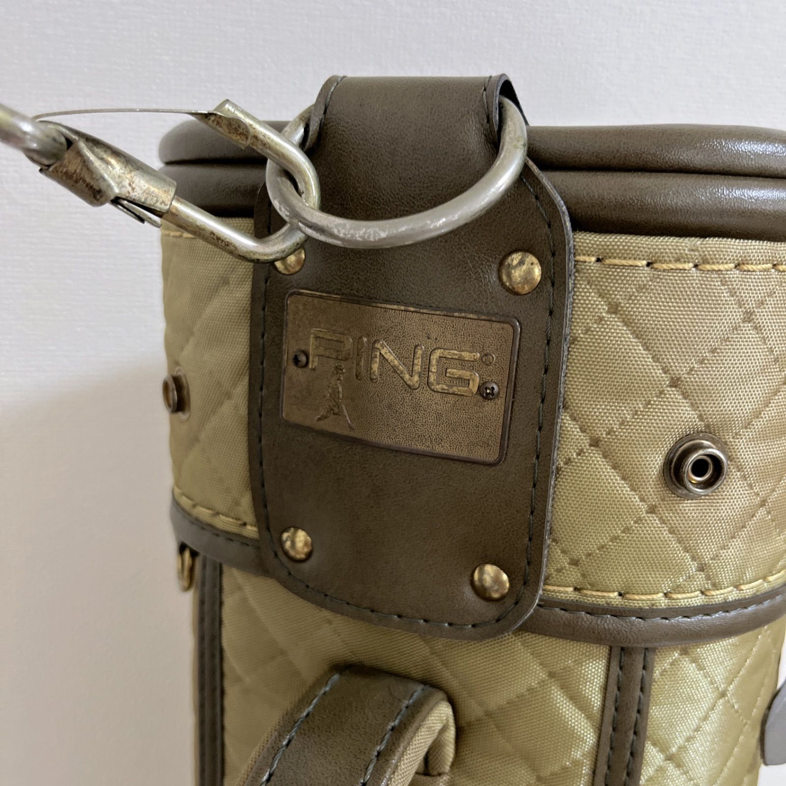 PING ピン ゴルフ キャディバッグ レア ヘッドカバー付き PING ピン ゴルフ キャディバッグ レア ヘッドカバー付き - メルカリ