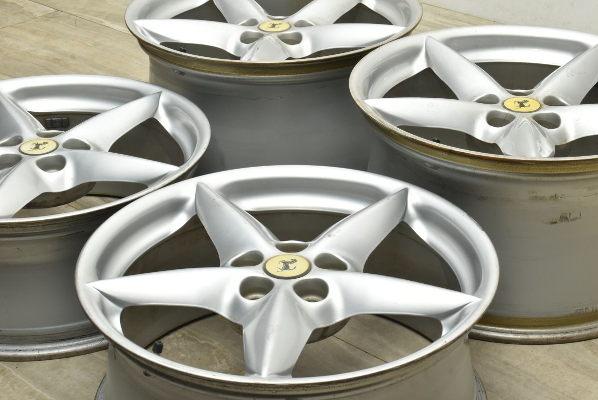 フェラーリ 360 モデナ 18 in 7 5 J 31 10 0 38 95 4本セット 品番 164173 164175 ノーマル戻し 交換用