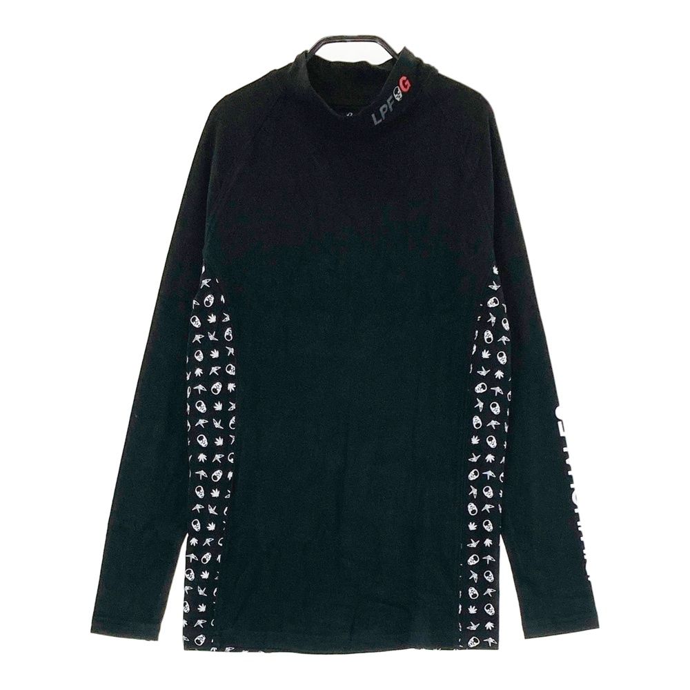 サイズ 3 1PIU1UGUALE3 GOLF ×lucien pellat-finet GRT163 起毛 ハイネック 長袖Tシャツ ブラック系 240101539016 ゴルフウェア レディース ストスト