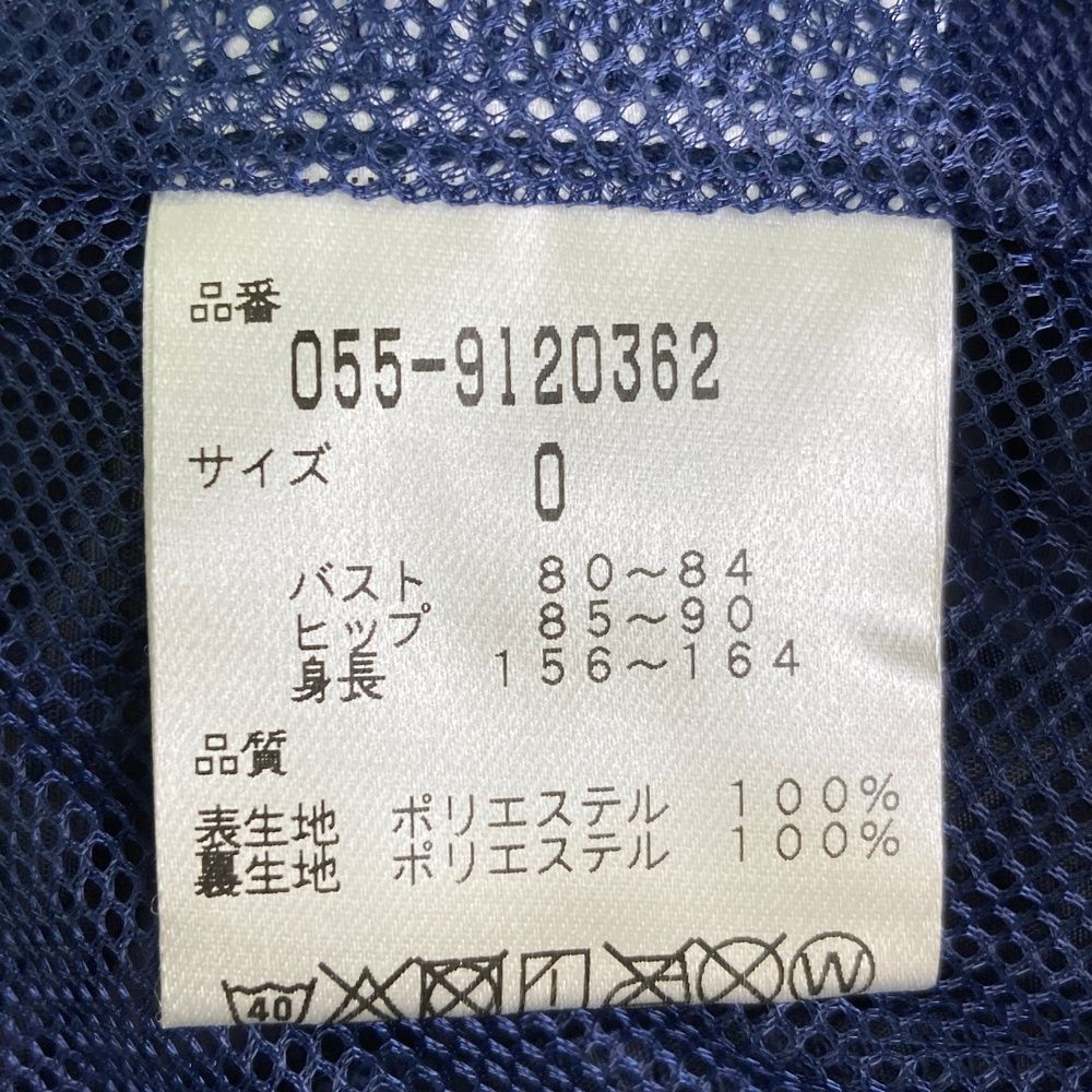 サイズ：0 PEARLY GATES パーリーゲイツ 30周年 フード付 裏メッシュ