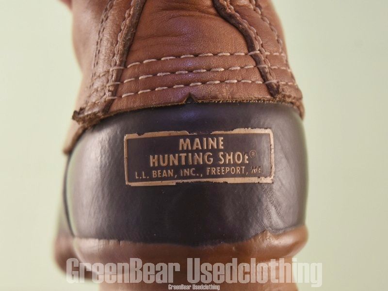  D 028 L.L.Bean ビンテージ ビーンブーツ 裏地付き 茶 メンズ 8 M 26 cm その他 靴