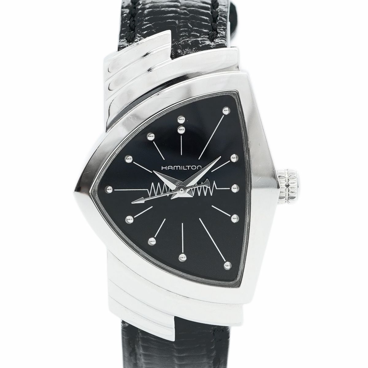 5wwo0049 ハミルトン ベンチュラ H24211732 黒文字盤 腕時計 レディース
