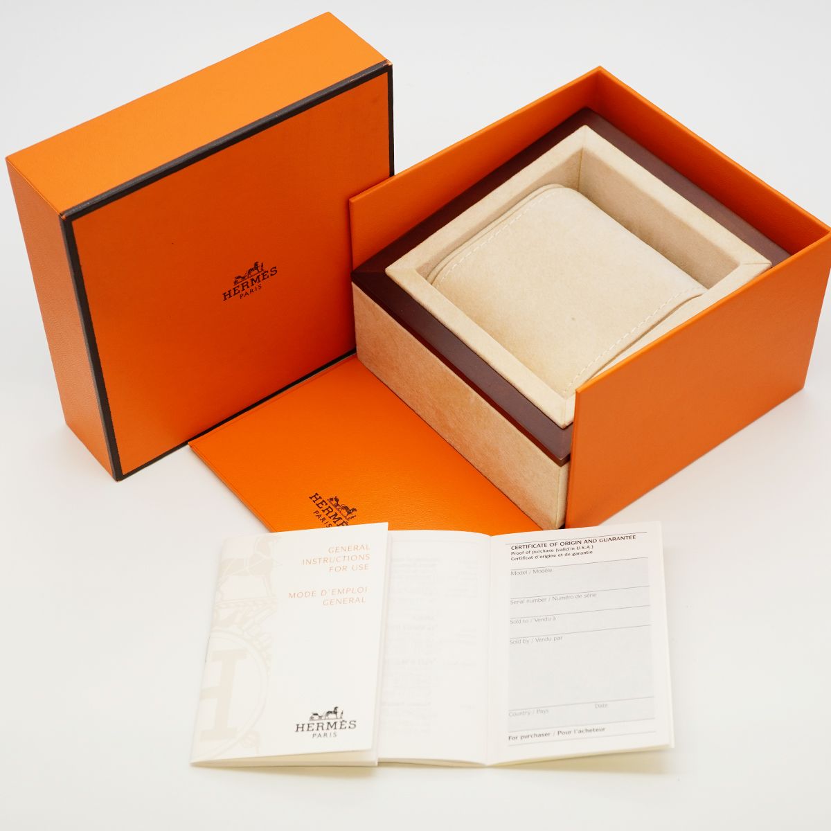 5wwo0052 エルメス ケープコッド CC1.210 白文字盤 腕時計 レディース