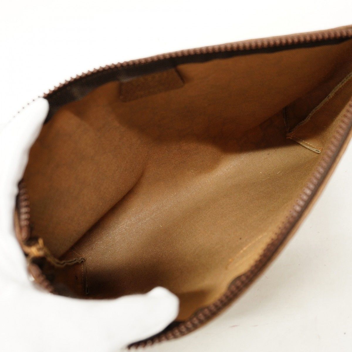 5me6123 グッチ クラッチバッグ GGプラス PVC ベージュ メンズ レディース ユニセックス DECORATOM_COM_BR