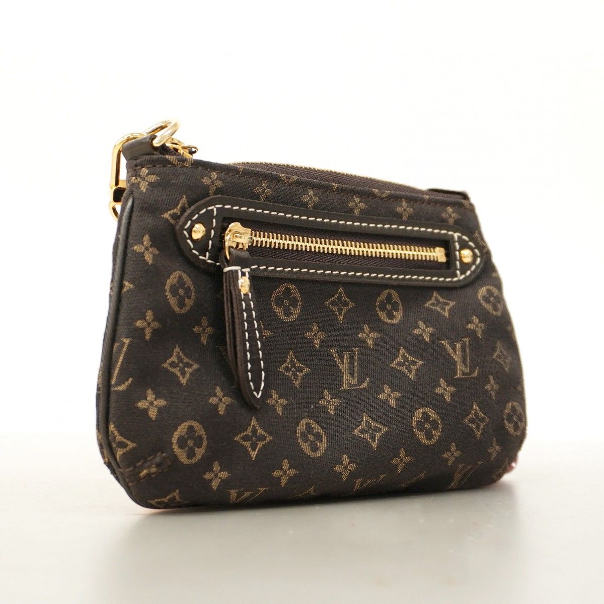 5me6126 ルイヴィトン ポーチ モノグラム ミニラン ミニポシェットアクセソワール M95668 エベヌ レディース
