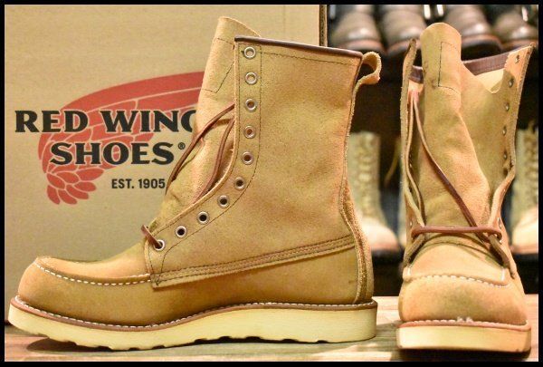 9D 11年 レッドウィング 879 ロング アイリッシュセッター スエード ミュールスキナー モックトゥ ブーツ redwing HOPESMORE GP175