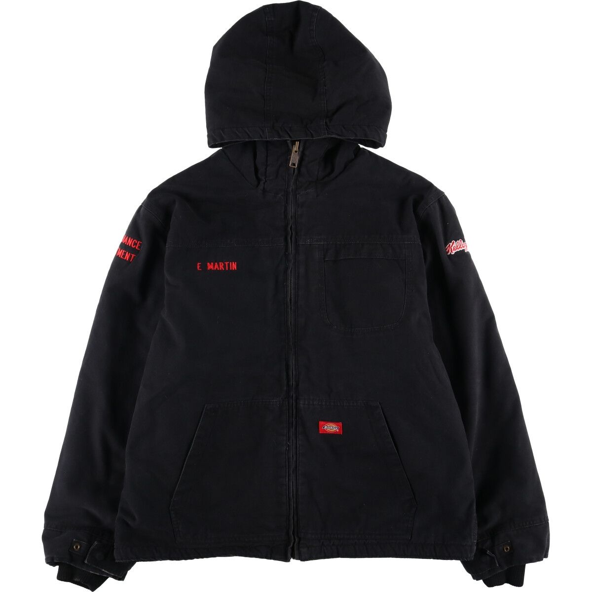 古着 ディッキーズ Dickies アクティブジャケットタイプ ダックフルジップパーカー メンズXL相当 eaa590654