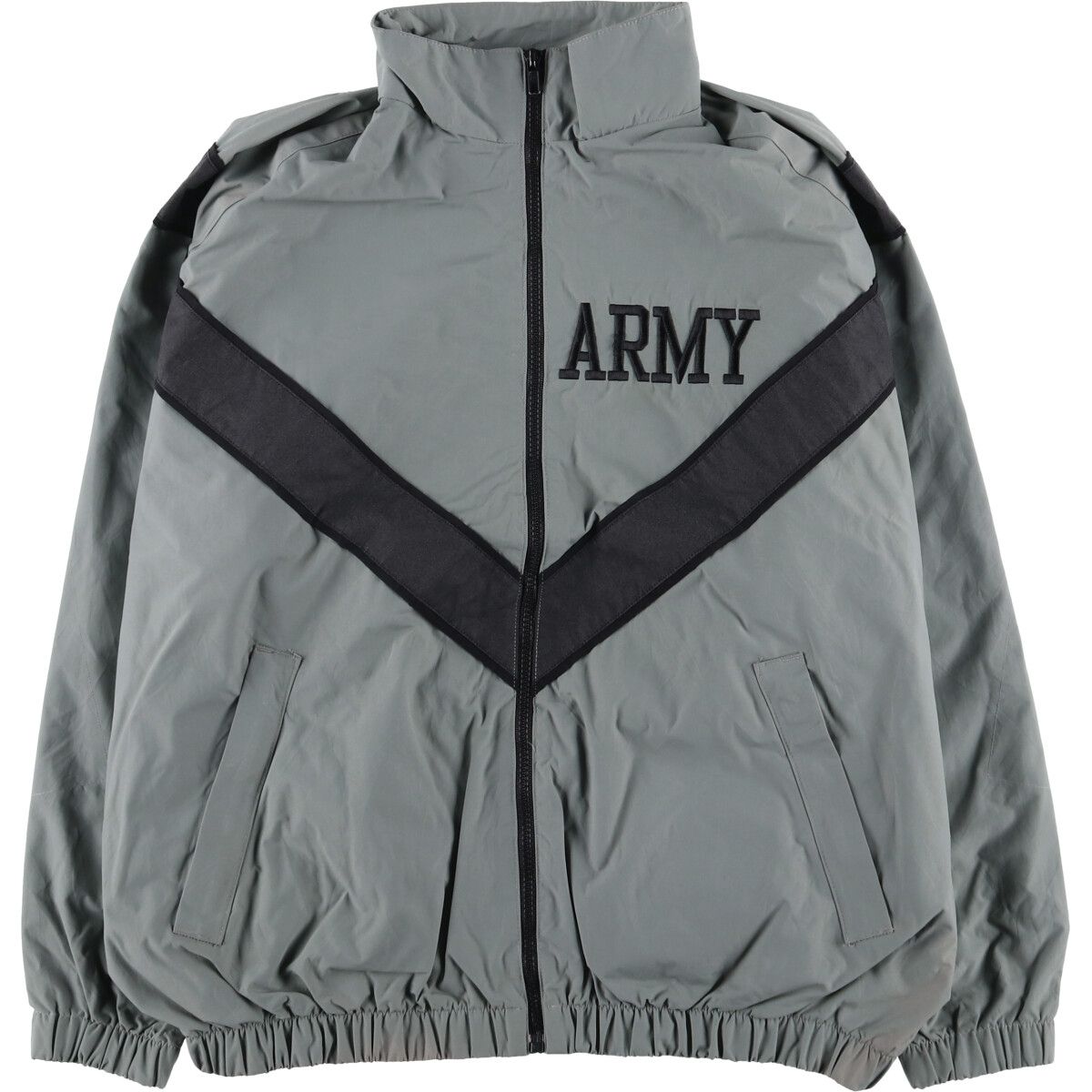 古着 00年代 米軍実品 U.S.ARMY PFU トレーニングジャケット ナイロンジャケット MEDIUM-REGULAR メンズM相当 eaa592239