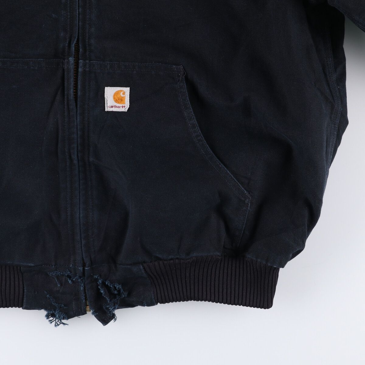 中綿入り ダックフルジップパーカー