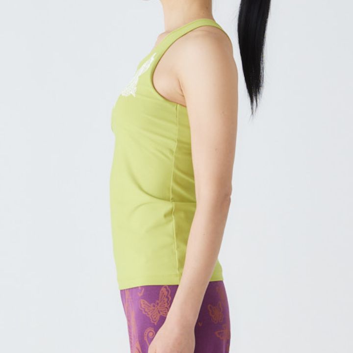 ＜tejas(テジャス)＞sila-tank＜butterfly＞[TL231426]タンク パット付きタンク ホットヨガ