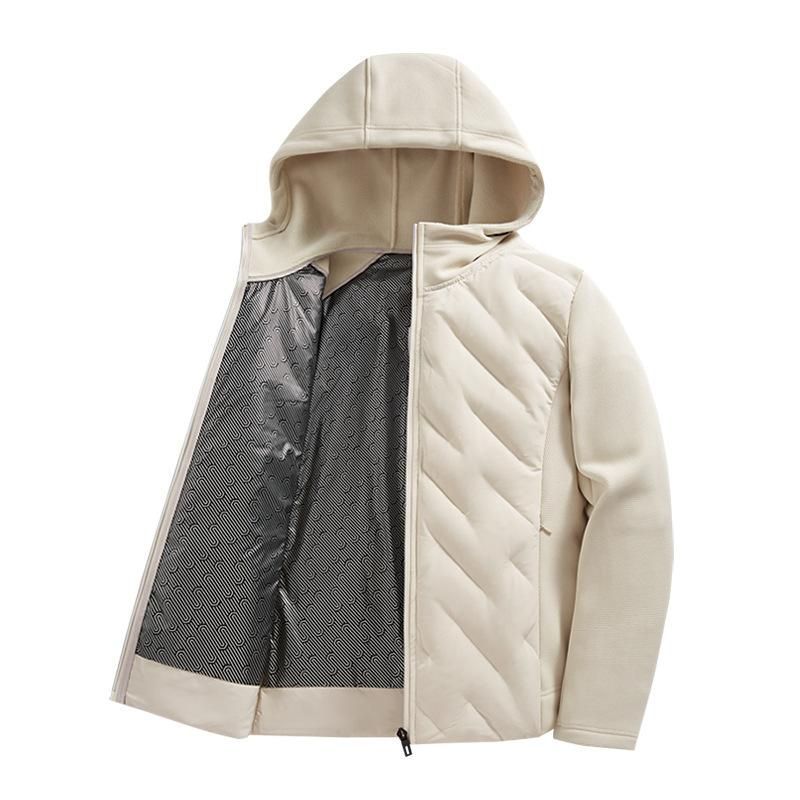 ダウンジャケット メンズ レディース 男性用 女性用 フード付き ショート丈 ホワイトダックダウン 超軽量 高品質 アウター ブラック 黒 ブ