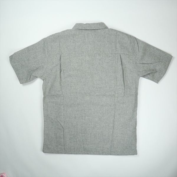 Size L TENDERLOIN テンダーロイン T-WOOL SHT ANGOLA GRAY 半袖シャツ 灰 新古品 20828680