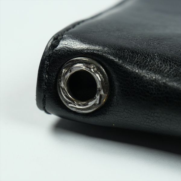 クロスパッチ付きウォレット 黒