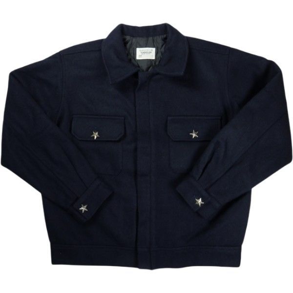 Size M相当 TENDERLOIN テンダーロイン MELTON WORK JKT 初期 メルトンスタージャケット 内タグ欠損 紺 品-非常に良い 20828666