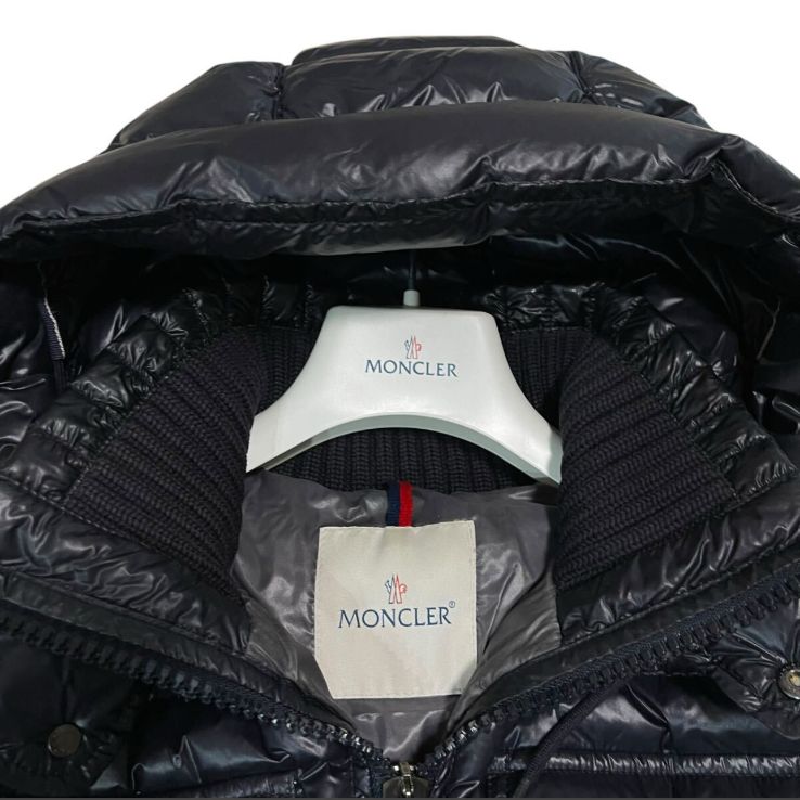美品 MONCLER モンクレール ダウンジャケット ブラック メンズ 正規品