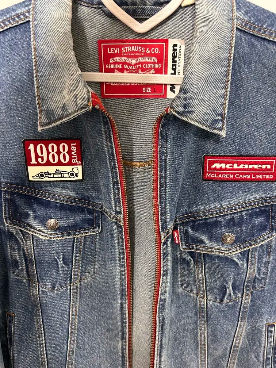 リーバイス マックレン トラッカー ジャケット Indigo デニム