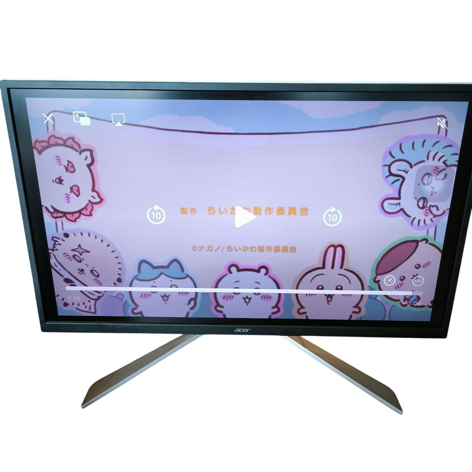 値下げ交渉あり　Acer  et322qk ディスプレイモニター　31.5インチ 日本エイサー ACER ET322QK 液晶モニターディスプレイ 31.5インチ PC