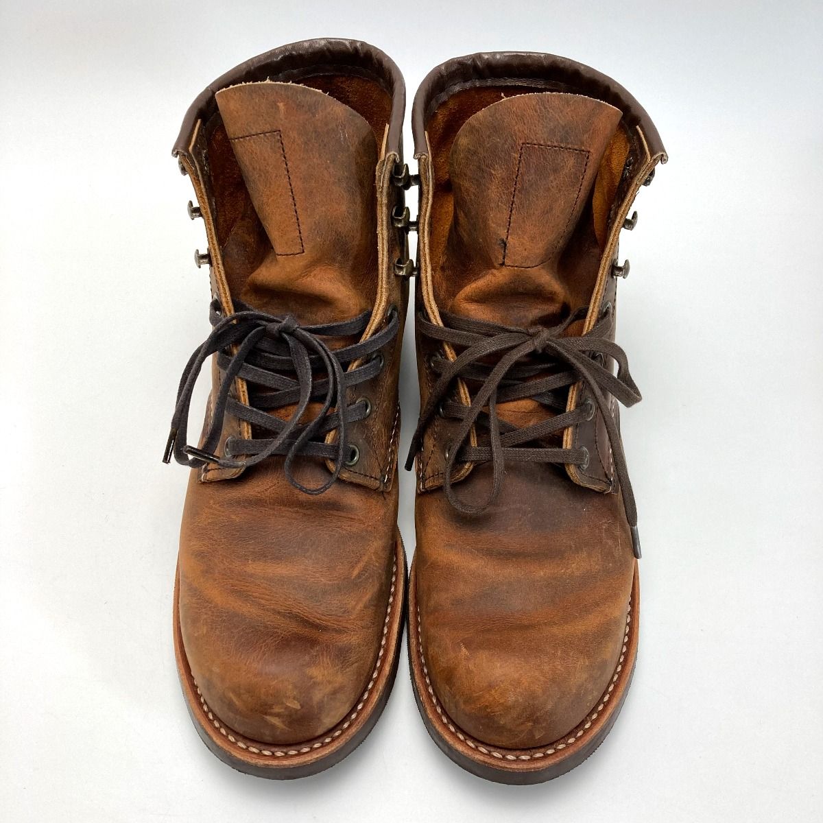 RED WING レッドウィング ブーツ レザー COPPER 3343 ブラウン サイズ 26.5 cm US 8.5 メンズ き
