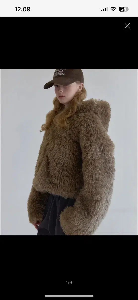 レイジジ トゥーTシャツ ファー フード ジャケット ブラウン