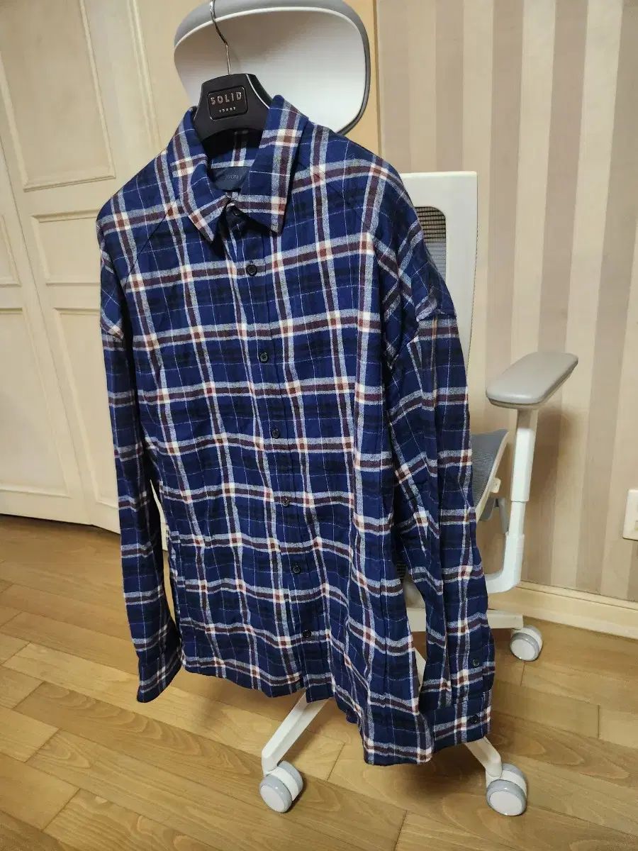 Juun.J ジュンジェイ 24ss フランネル CHECK シャツ サイズ48