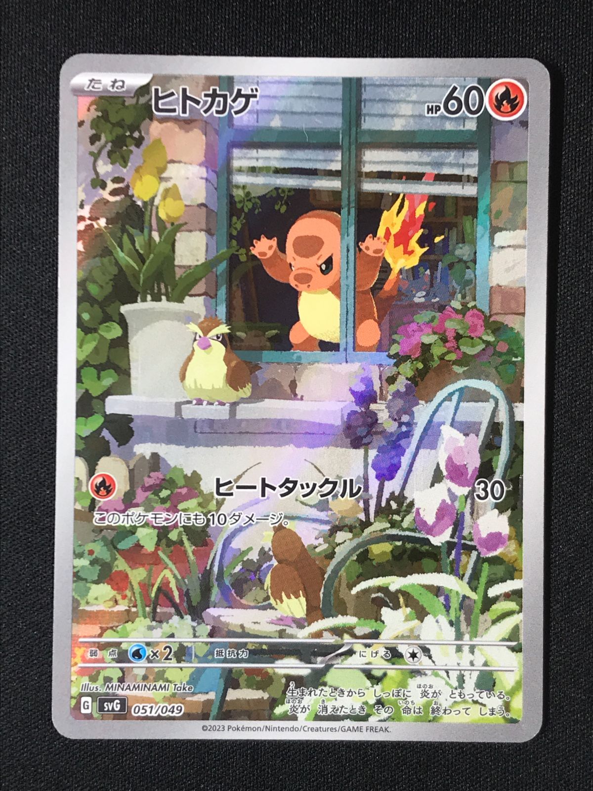 ポケモンカードゲーム ポケカ ヒトカゲ - SVG-051 SVG スペシャル