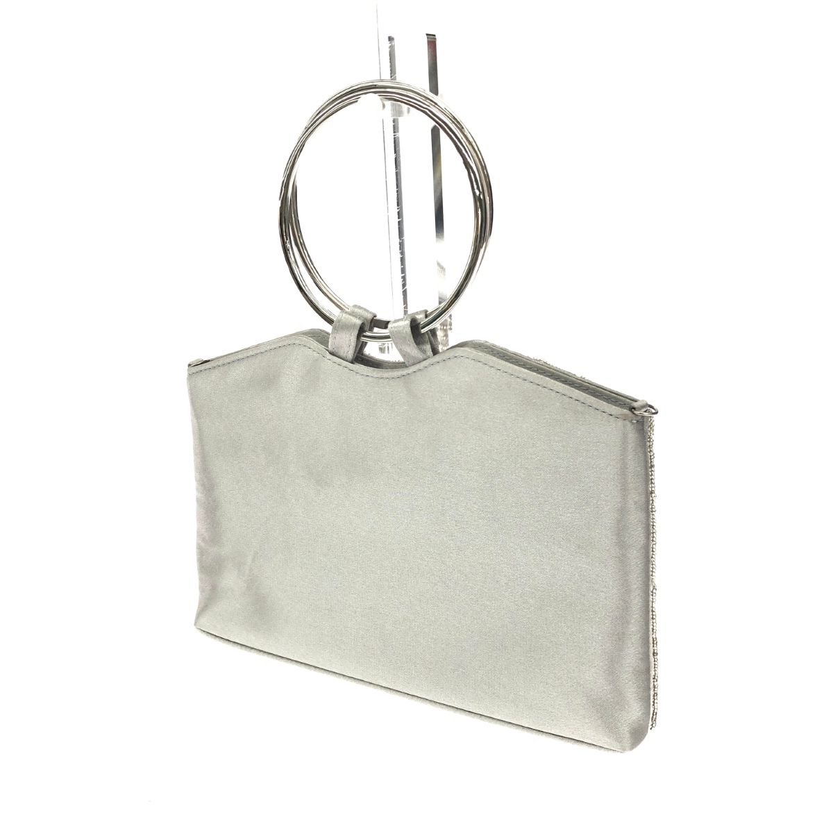 Aimer シルバー刺繍パーティーバッグ AIMER エメ フォーマルバッグ