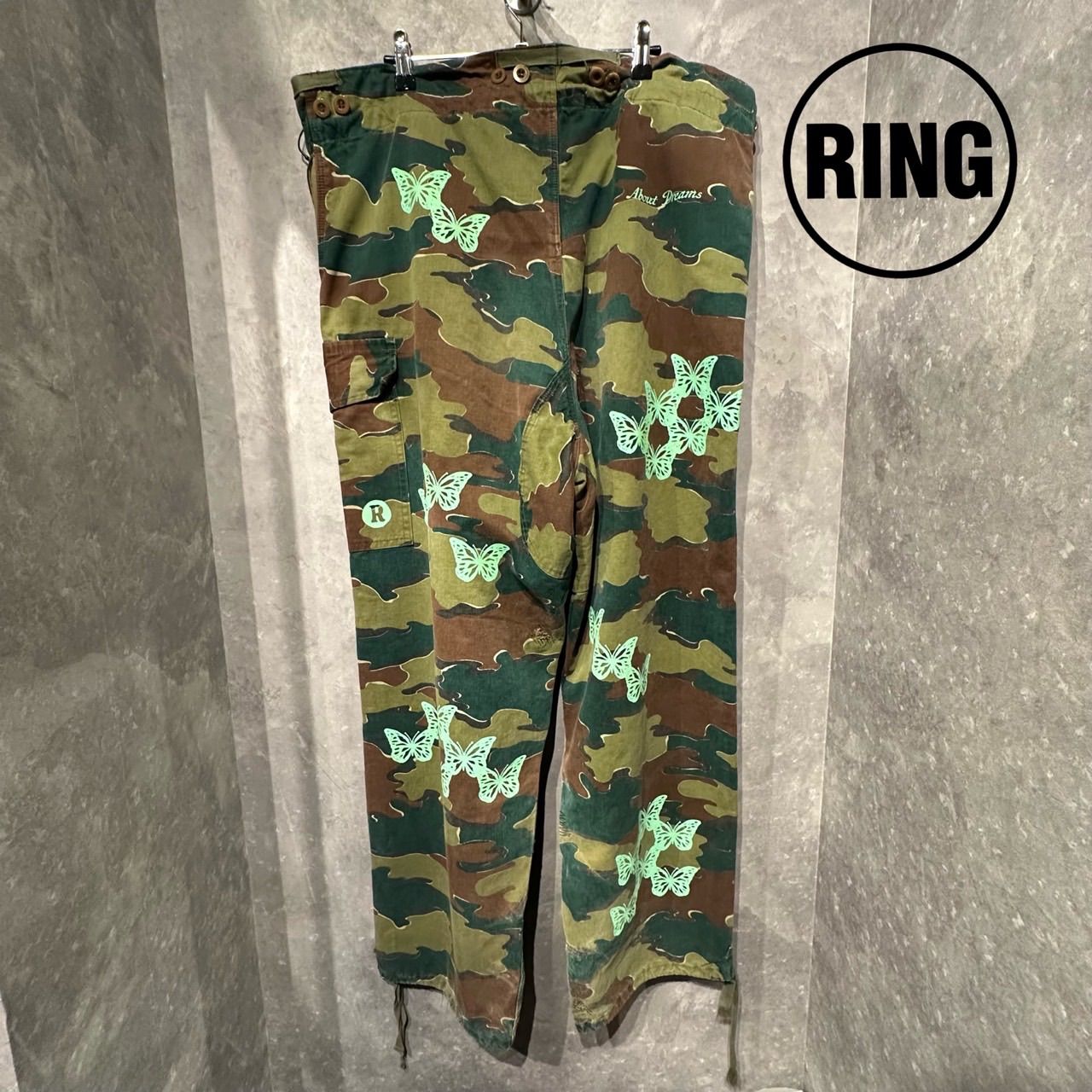 ABOUT DREAMS BUTTERFLY CARGO PANTS