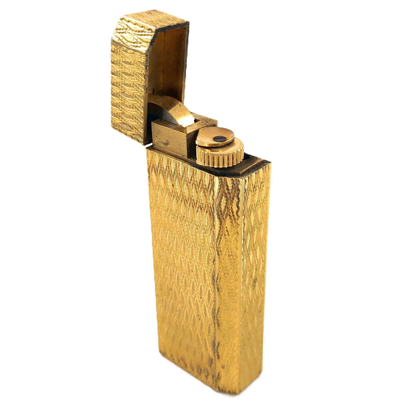 Cartier カルティエ ローラー式 ガスライター GP ゴールド 箱付き