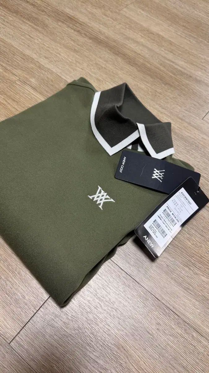ANEW ゴルフウェア カーキ XS