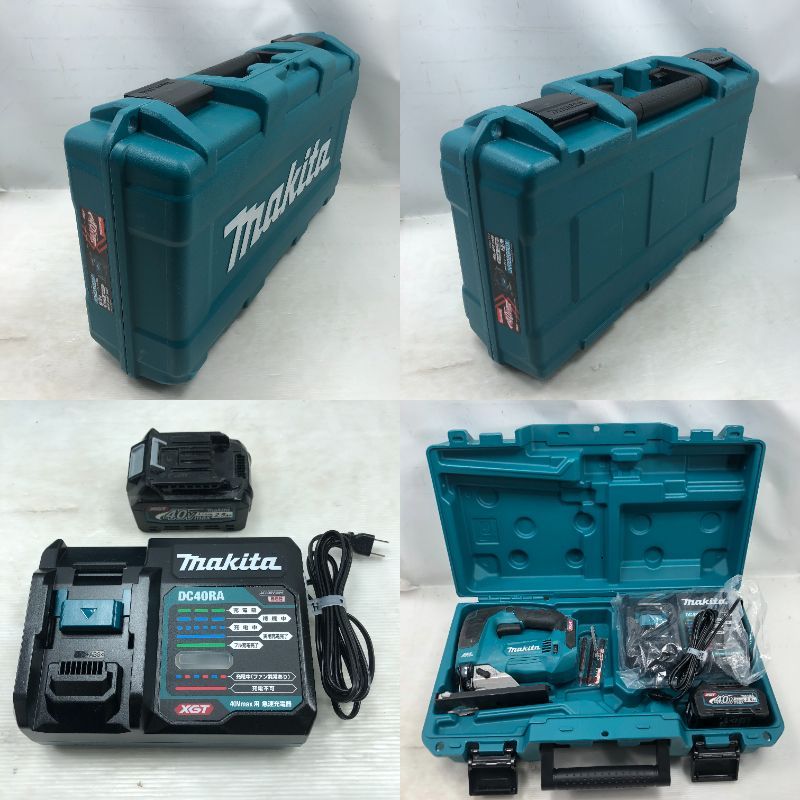 MAKITA マキタ 切断工具 ジグソー 充電器 充電池 ケース付 JV 002 G ブルー ジグソー 切断工具 切断機 電動工具 エア工具