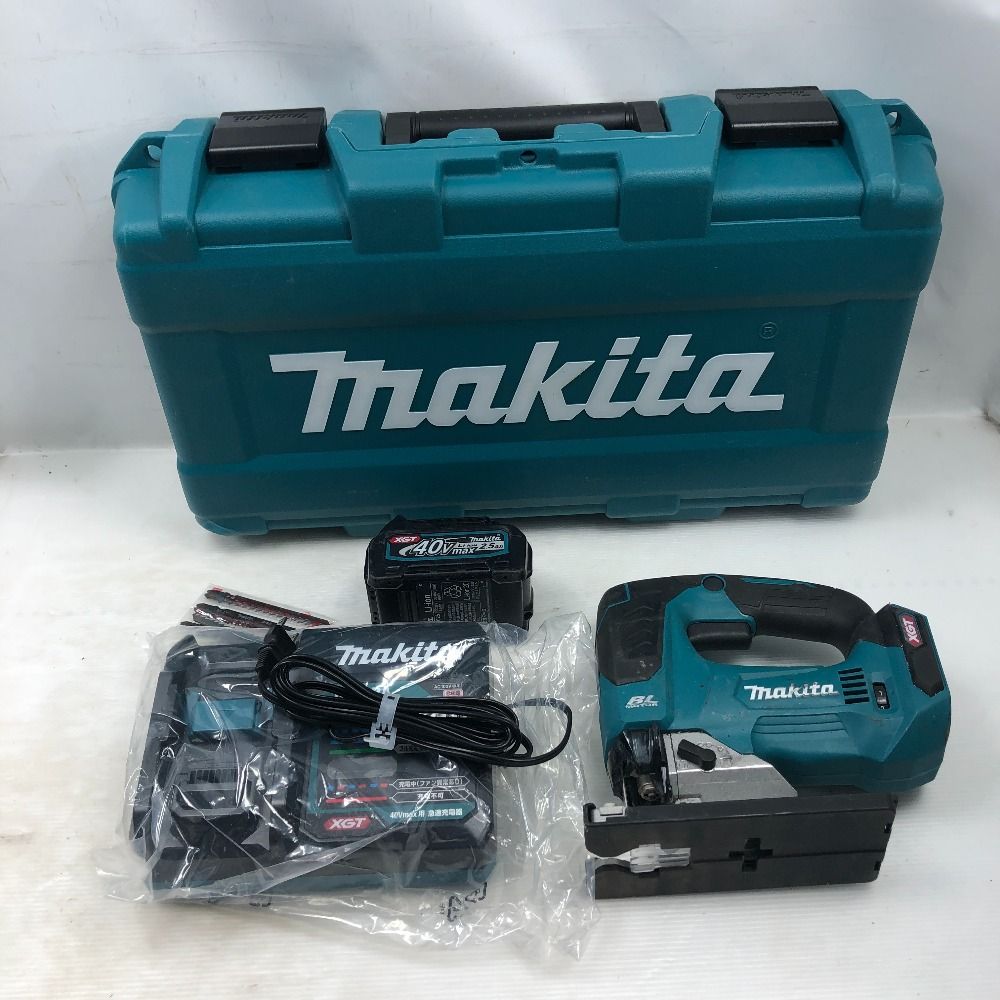 MAKITA マキタ 切断工具 ジグソー 充電器 充電池1個 ケース付 JV002G ブルー