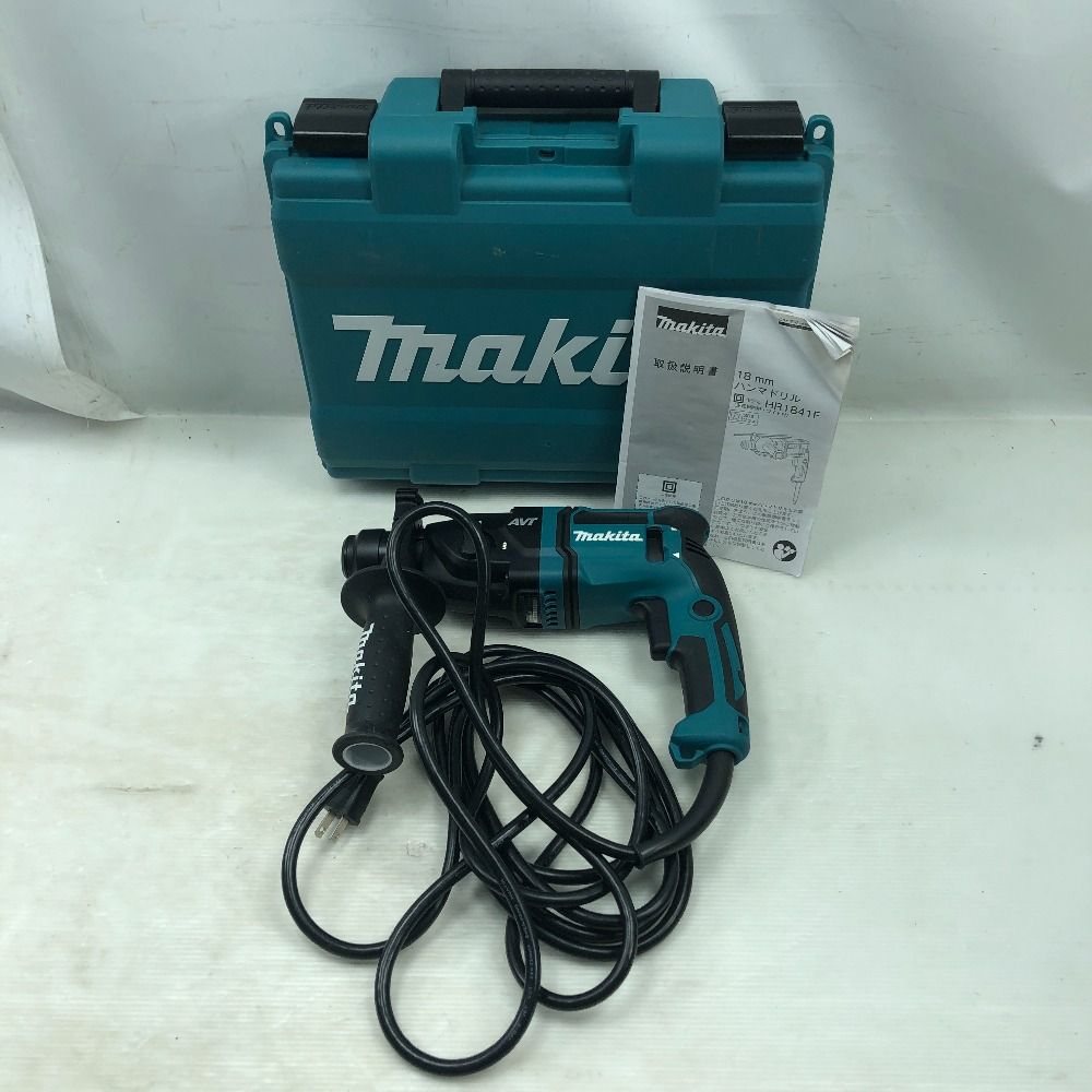 MAKITA マキタ 締め付け工具 ハンマドリル ケース付 HR1841F ブルー