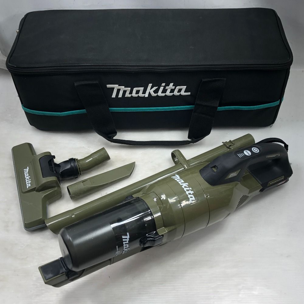 MAKITA マキタ 工具関連用品 充電式クリーナー ケース付 40v CL003G オリーブ