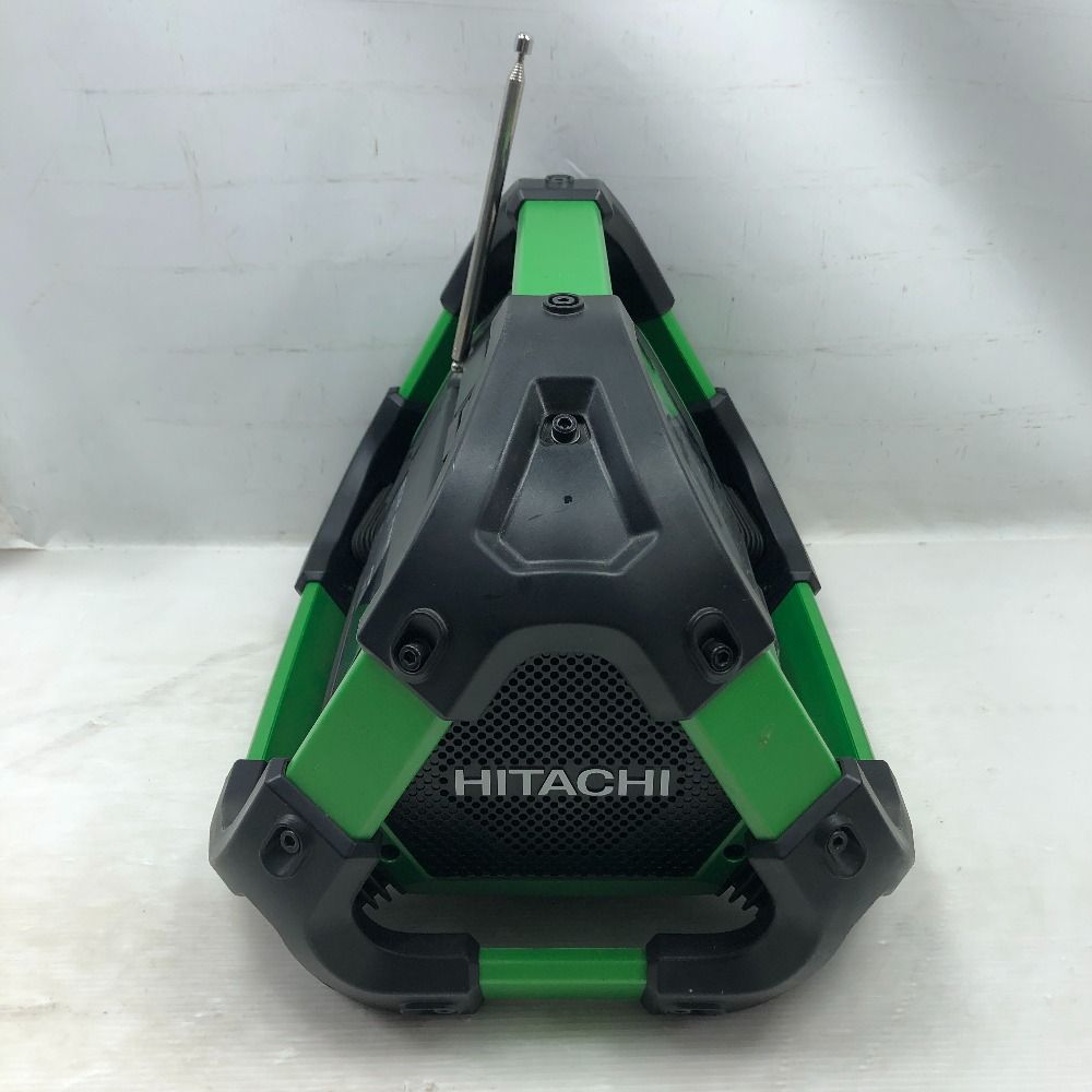HITACHI 日立 工具関連用品 バッテリー式スピーカー アンテナ リモコン付き コードレス式 UR18DSML グリーン AGENCIAYEAS_COM_BR