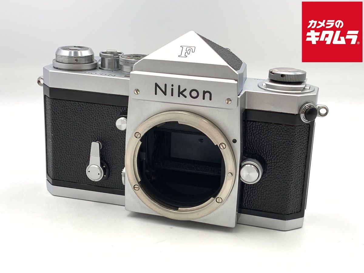 並品 ニコン F 後期 アイレベル ボディ シルバー