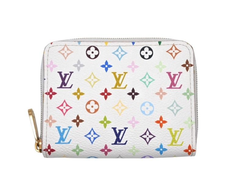 LOUIS VUITTON ルイヴィトン LV ジッピーコインパース 村上隆 M93741 コインケース マルチ 4b008779