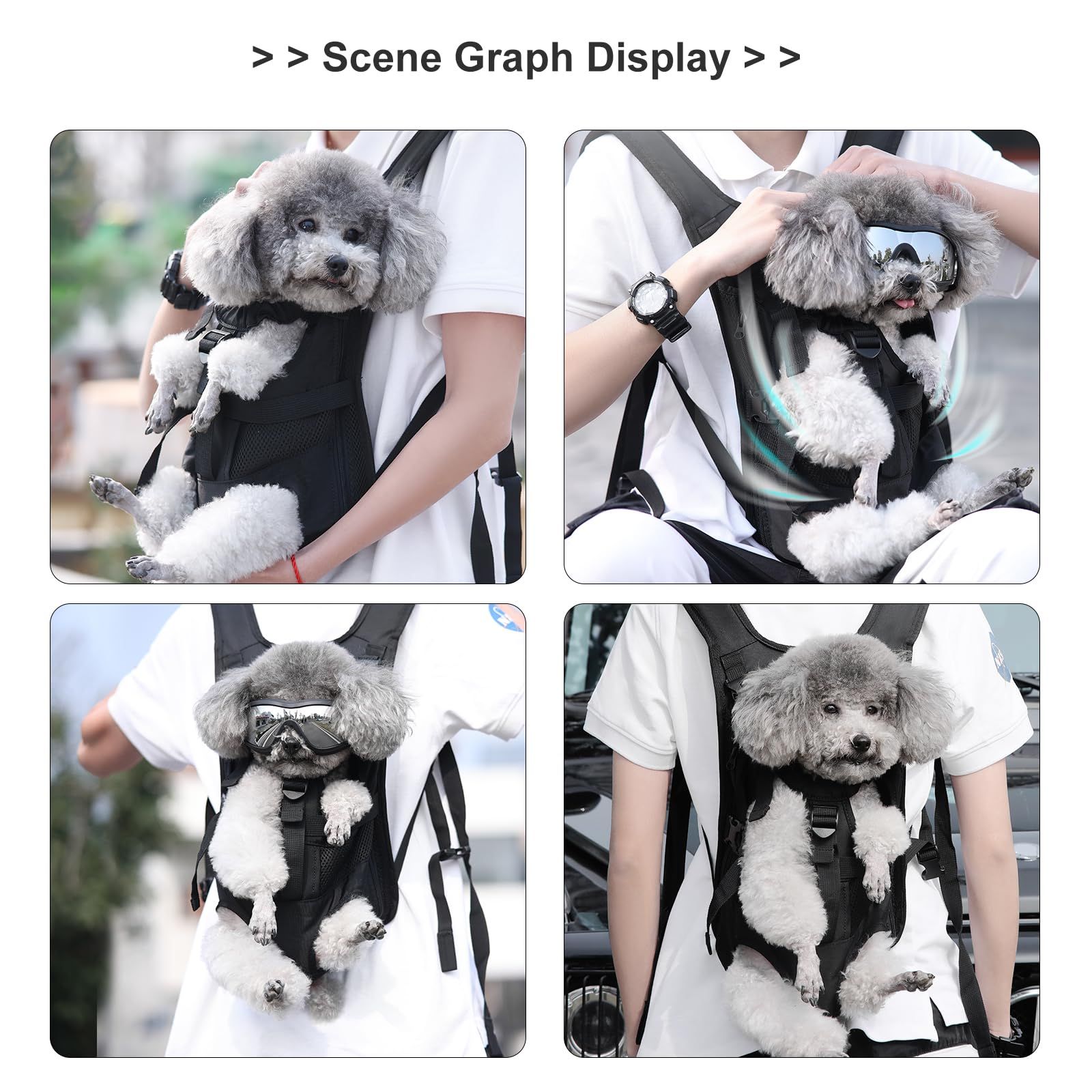 犬 抱っこ紐 キャリーバッグ ペットキャリー 猫 スリング ペット用 ペットバッグ 抱っこバッグ ストライプ 飛び出し防止 おんぶひも 両手解放 快適 2WAY メッシュ 小型犬 猫兼用 お出かけ 旅行 防災 お散歩 ベージュ XL WWW_GEBZETESISAT_COM_TR