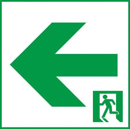 パナソニック電工 LED通路誘導灯 一般型 壁 天井直付 吊下型 C級 10形 両面型表示板セット FA10322LE1 FK10016 FK10017