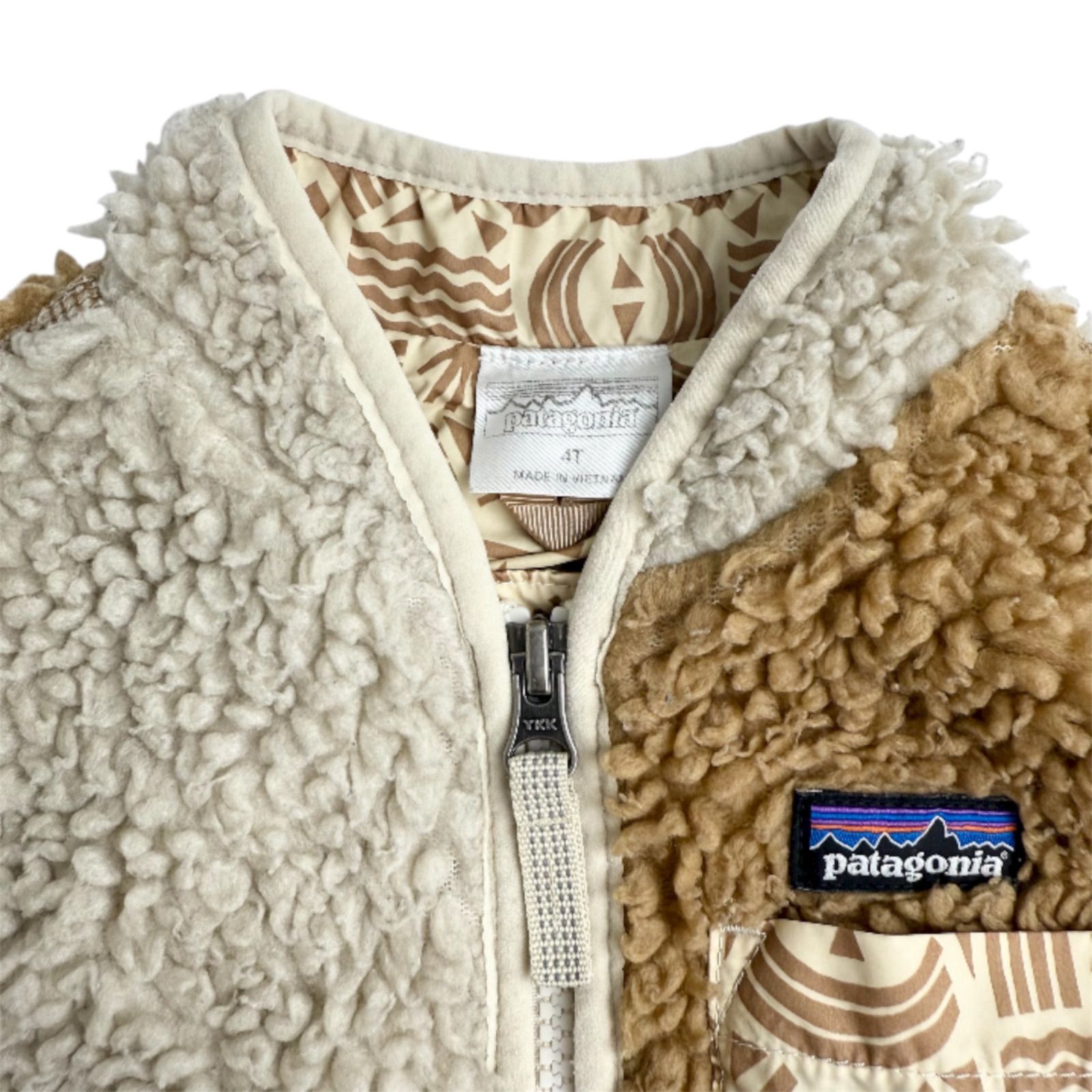 patagonia パタゴニア〉キッズ レトロX ボアベスト フリース アウター 