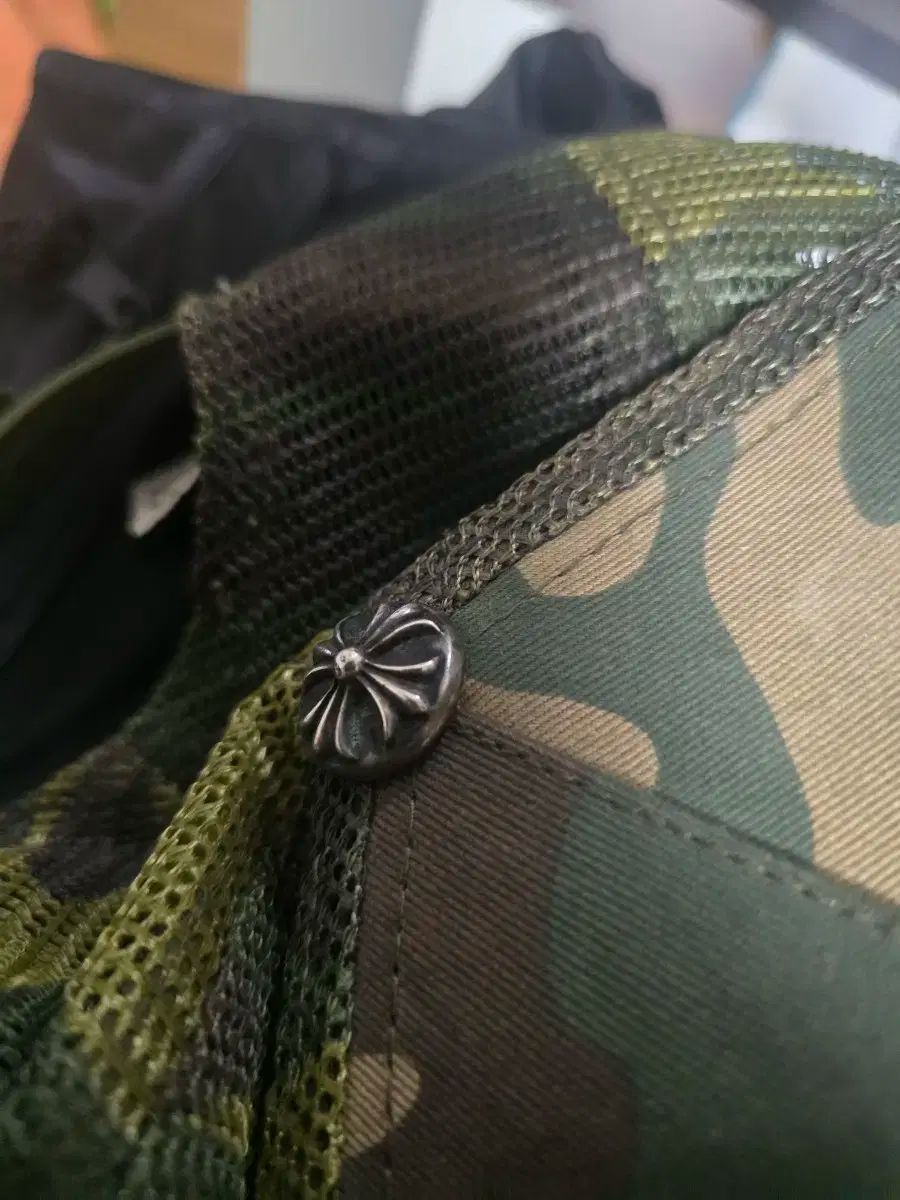  クロムハーツ ミリタリー カモフラ トラッカーキャップ その他 キャップ