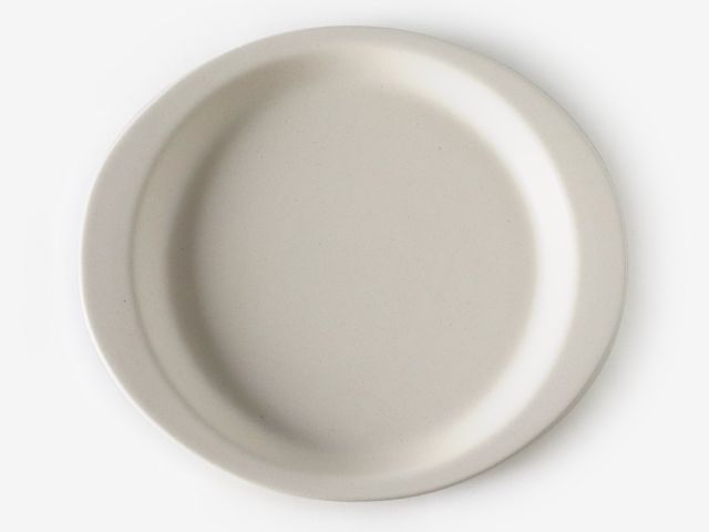 かもしか道具店 陶のフライパンふつう 白