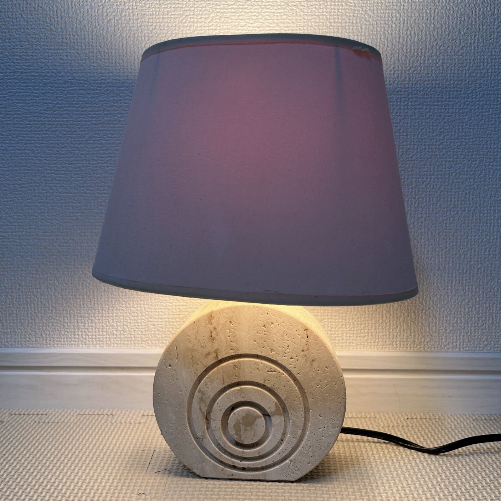 アンティーク テーブルランプ スタイルフランス株式会社 切り替えスイッチ付き かたつむり アンモナイト シェル