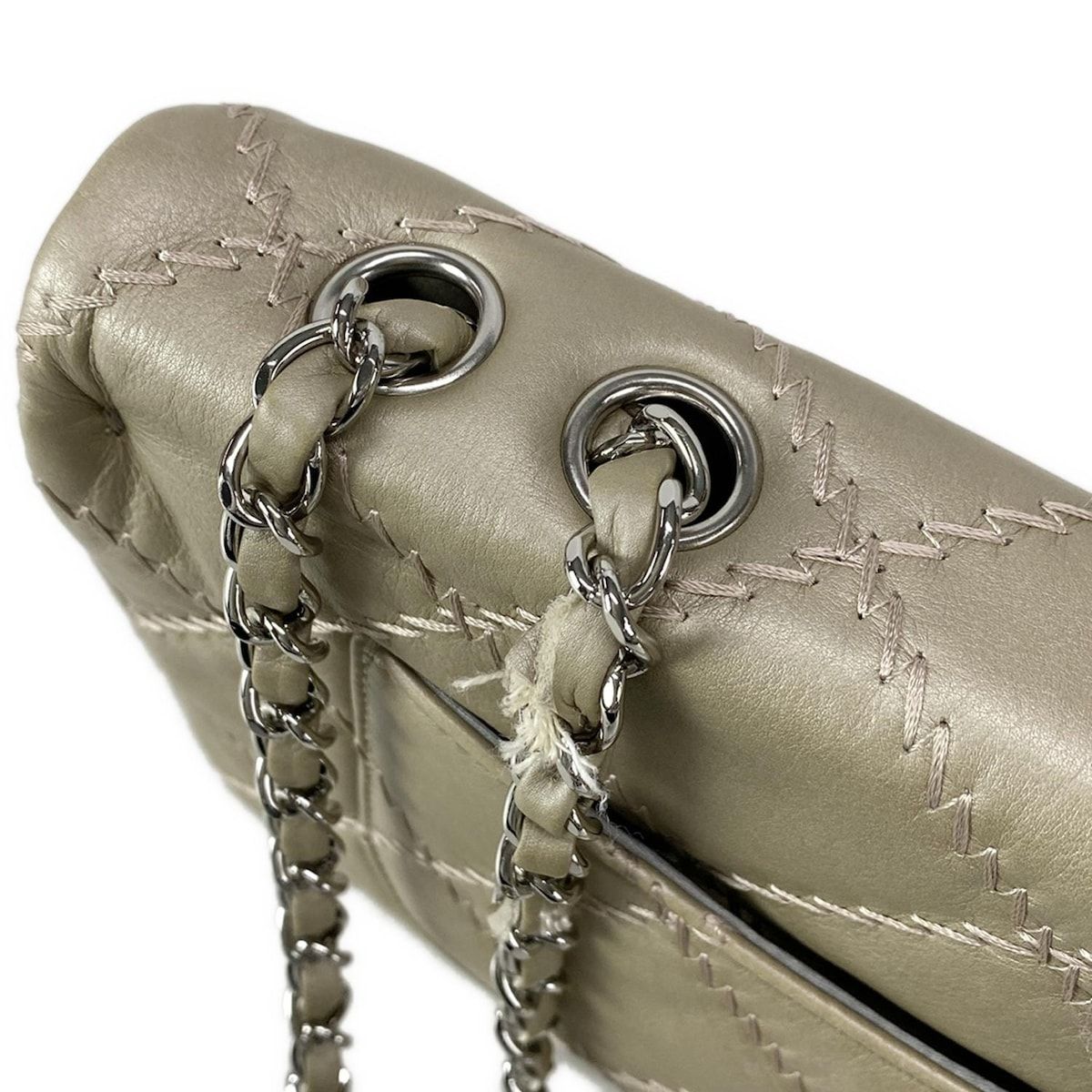 シャンパンゴールド シルバー金具