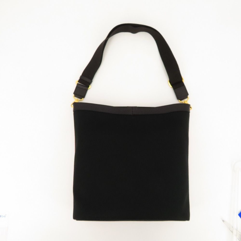 クレストブリッジチェック キャンバスショルダー