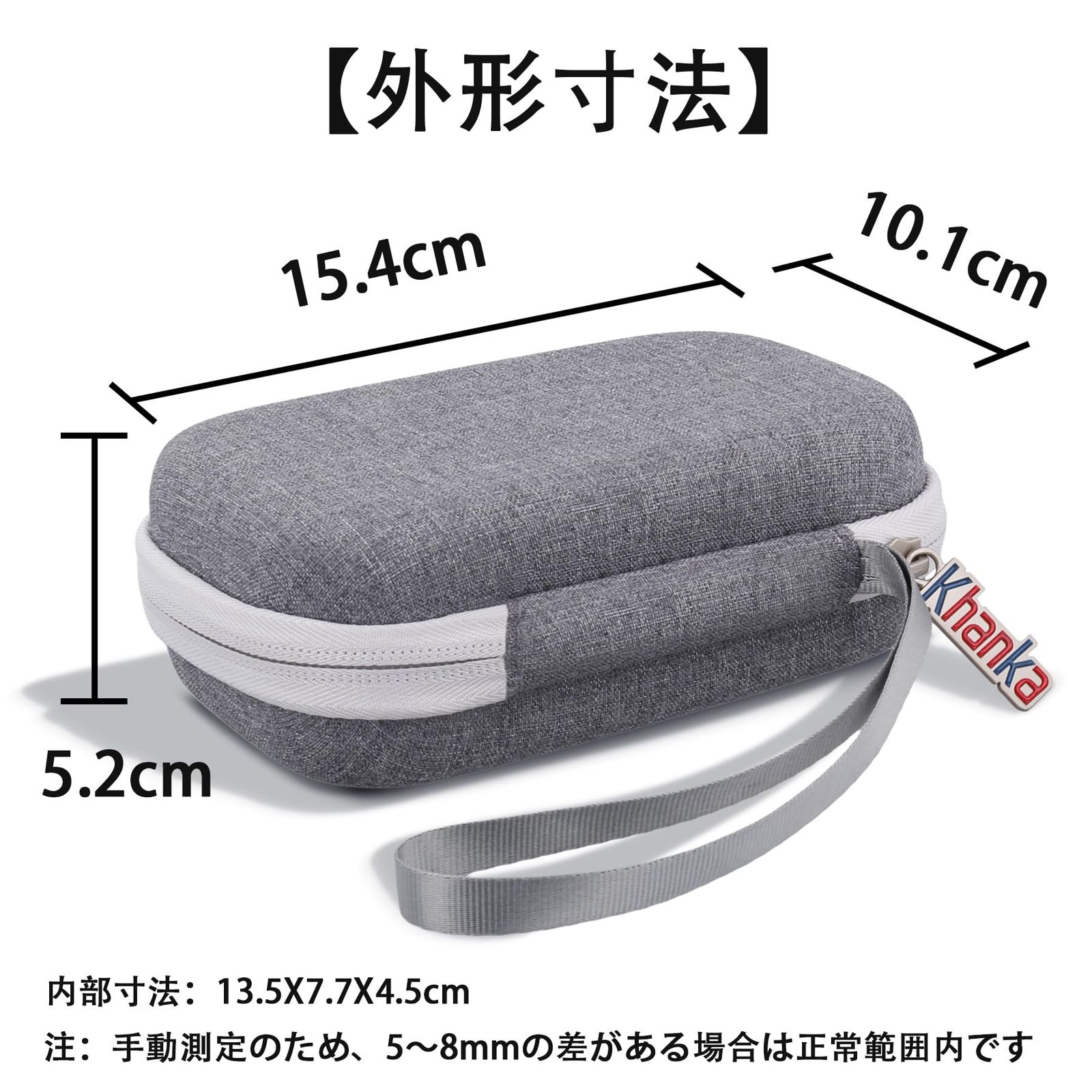 新品 (ケースのみ)PREMIUM CHARGE プレミアムチャージWiFi U20P / U20 100GB/50GB MS4GRA02-Aモバイルルーター ポケットwifi収納ケース，グレー-Khanka