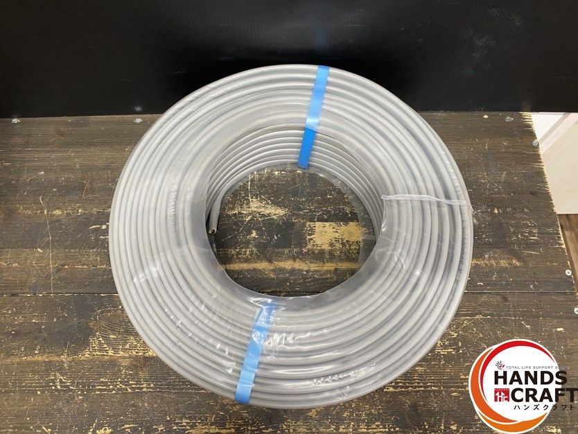 住電 3×2.6mm VVF 電線 条長 100m 質量 25.2kg 概算 1月製造