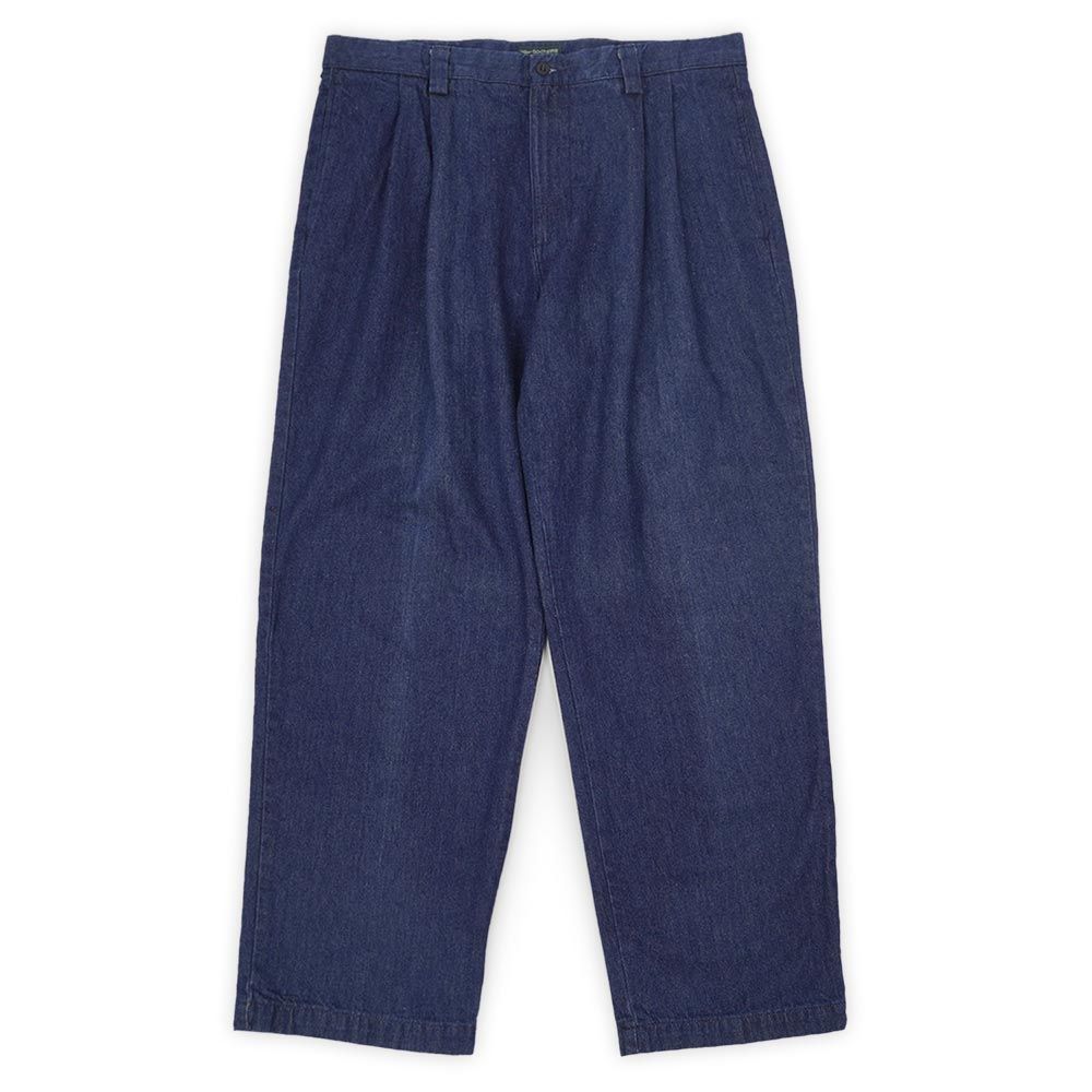ドッカーズ DOCKERS 00 s 2000年代 2タック デニムトラウザー RECODE Levi リーバイス傘下 USA ヴィンテージ 古着 メンズ ズボン パンツ 濃紺 インディゴブルー W 36 L 30