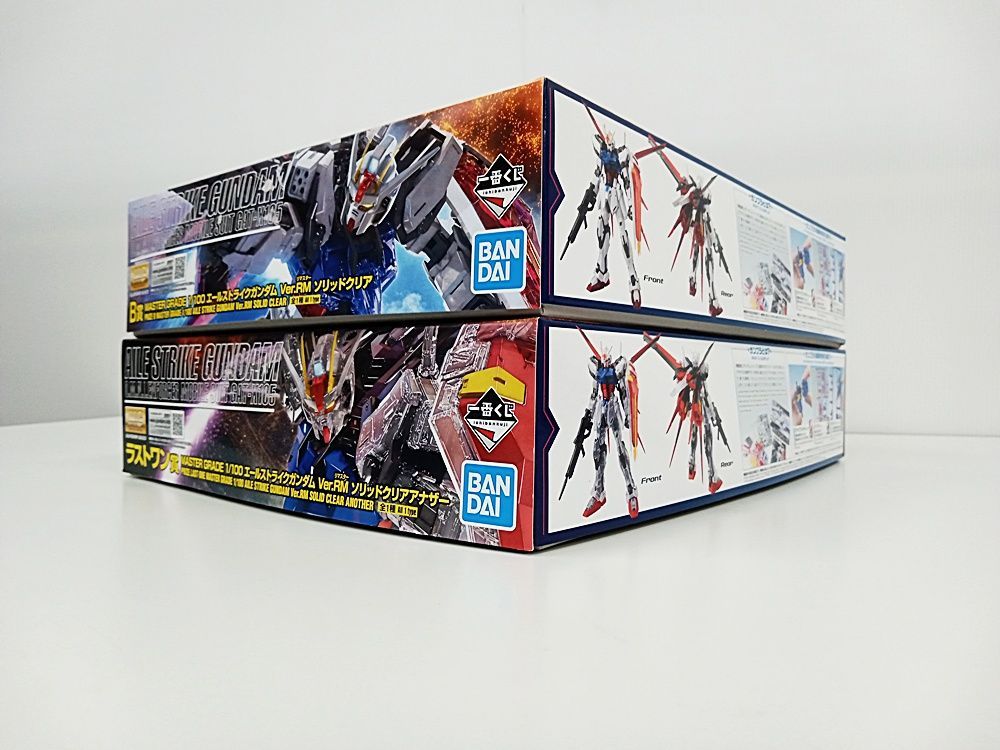 MGエールストライクガンダムver.RMソリッドクリア ラストワン賞